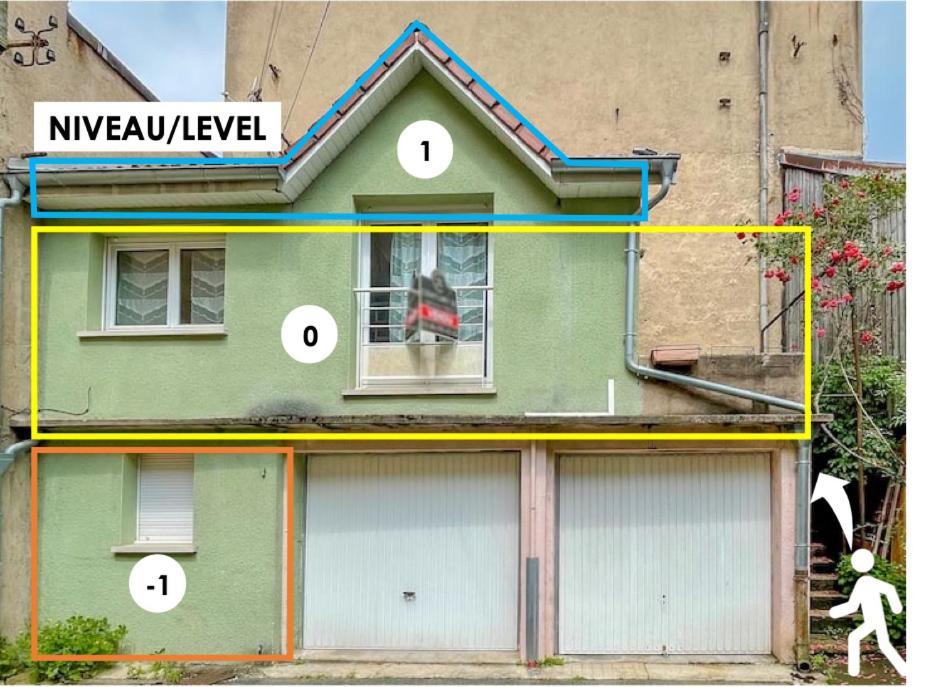 בלפורט Maisonnette Le Faubourg - Centre Ville, Terrasse Et Netflix מראה חיצוני תמונה